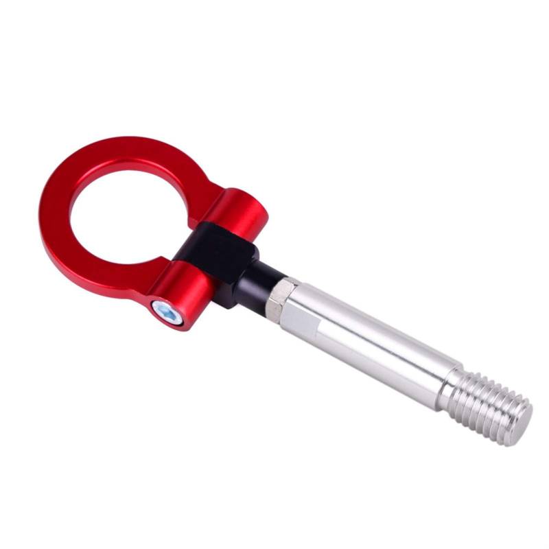 Abschleppstange,Abschlepphaken Aluminium-Abschlepphaken-Ring-Kit Auf Dem Vorderen Hinteren Anhängerhaken-Ring Passend Für 08 Benz RS-TH008-9(Red) von YDFJKKL