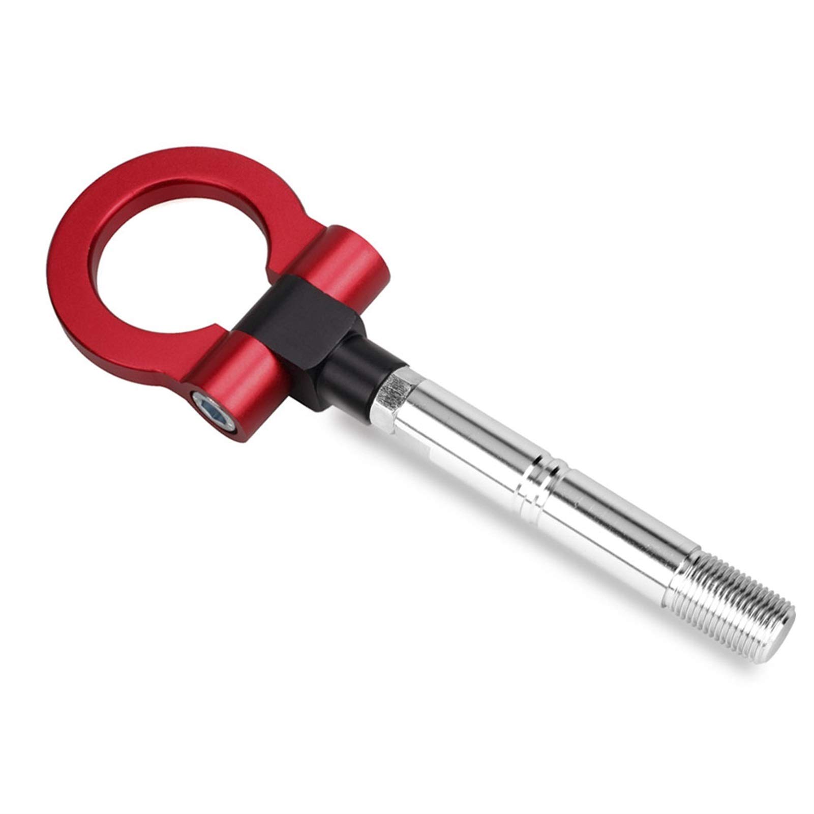 Abschleppstange,Abschlepphaken Auto Abschlepphaken Dekoration Anhänger Haken Eye Towing Front(Red) von YDFJKKL