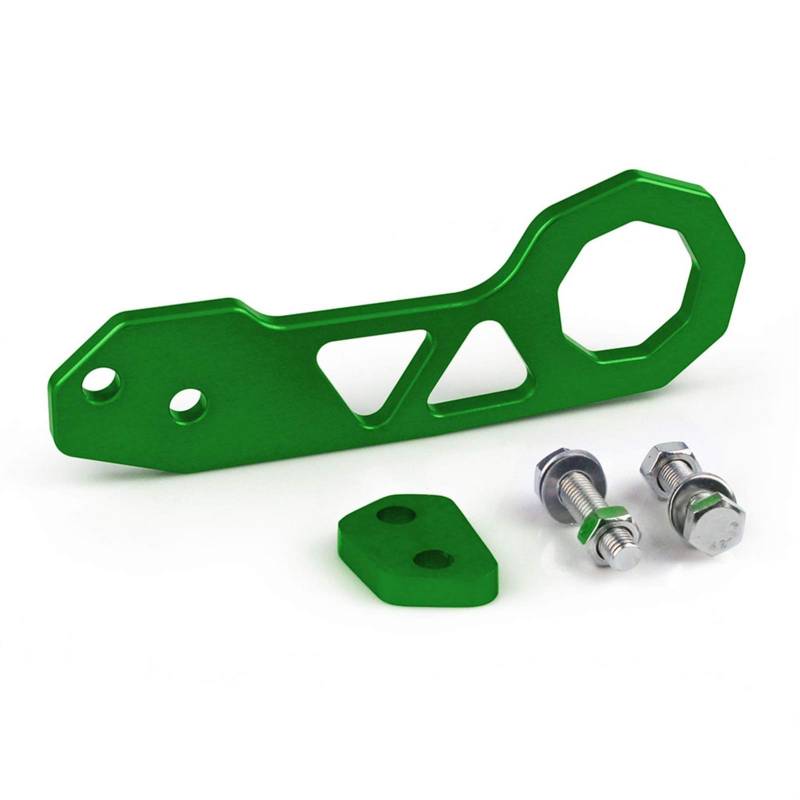 Abschleppstange,Abschlepphaken Rennsport Heckklaken Aluminium Heckhackhaken(Green) von YDFJKKL