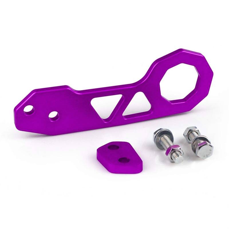 Abschleppstange,Abschlepphaken Rennsport Heckklaken Aluminium Heckhackhaken(Purple) von YDFJKKL