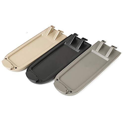 Armlehne Auto,Mittelarmlehne Schwarz Grau Beige Leder Auto Mittelkonsole Armlehne Abdeckung Deckel for Jetta Bora MK4 Beetle Skoda Octavia B5(Beige) von YDFJKKL