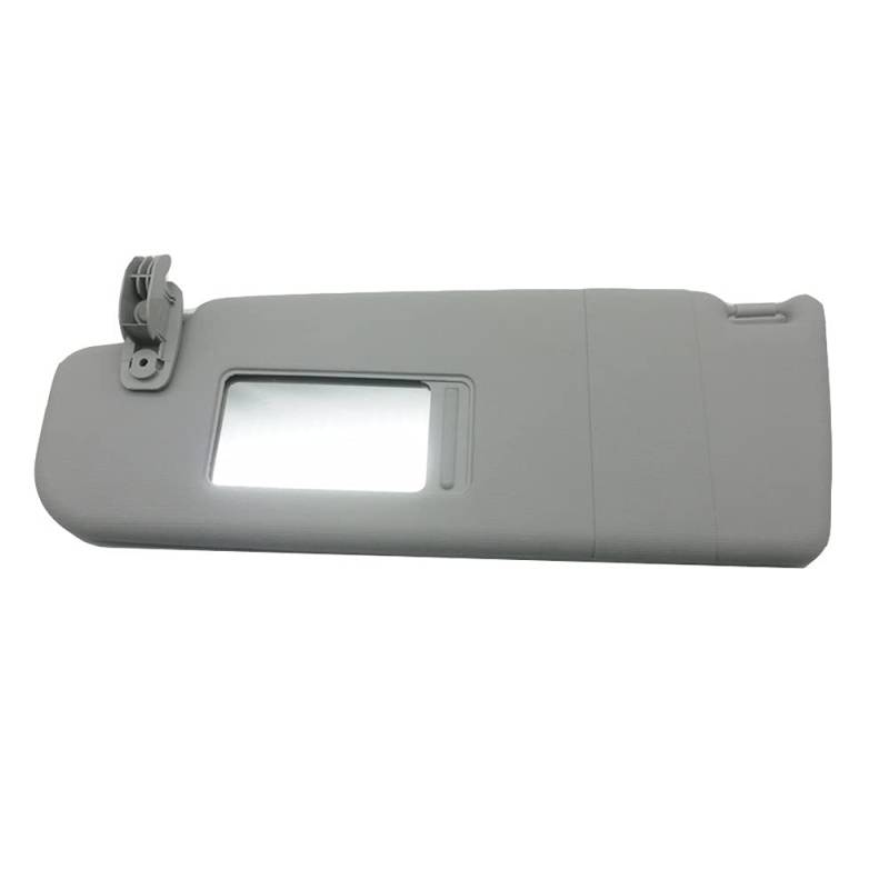 Sonnenblende Auto Fahrerseite Interieur Sonnenblende mit Make-up Spiegel Fit Verwendung für Skoda Octavia Fabia Superb 08-14 Sonnenschutz Sun Shield Auto Sunvisor Links rechts(Left Grey) von YDFJKKL