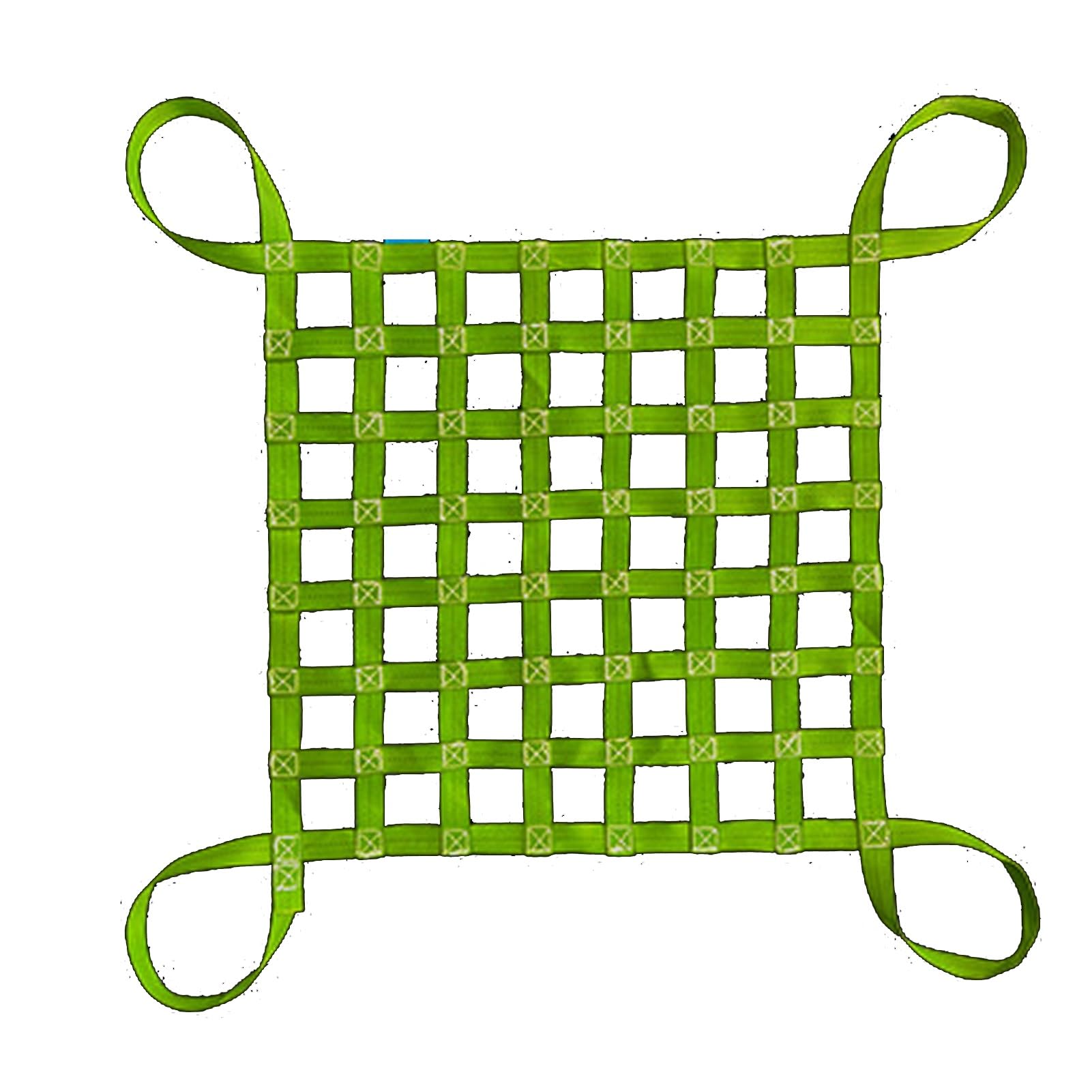 Polyester-Höhungsnetz Hebe-Hebenetz – reißfestes Nylon-Lastenschlingennetz, Be- und Entlade-Garten-Hebenetz-Gurte, Handhabungsgurte(1 X 1M/Mesh 10cm/Load 2t) von YDHSIKK