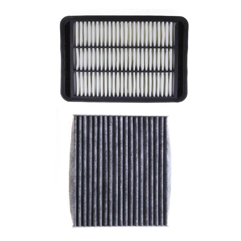 Filterset Luftfilter Und Innenraumfilter Für Citroen Für C4 Für Aircross 1.6L 2.0L 2009–2019 1500A023/6447.ZX S1 von YDXHERTA