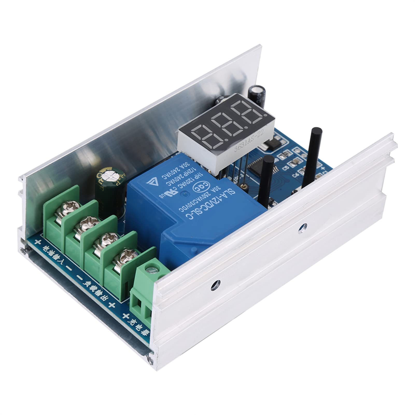 10V-60V 30A Unterspannungssteuermodul DC-Motordrehzahlregler mit Variabler Geschwindigkeit Batteriemodul von YDuupxe