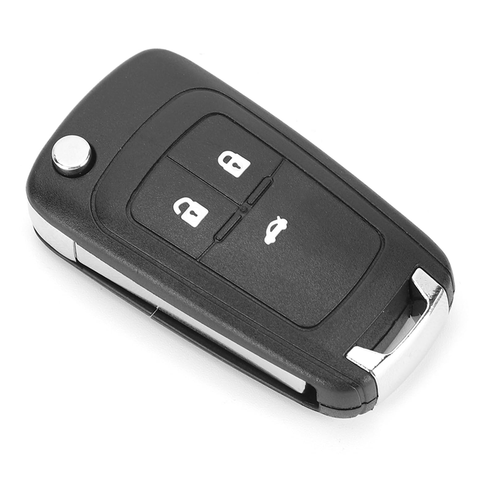 Autoschlüsselkoffer 3 Taste Flip Key Case Key FOB Shell Abdeckung Abs Schlüssel FOB Case Auto Schlüsselzubehör für Chevrole Soul Rio und Sportagen von YDuupxe