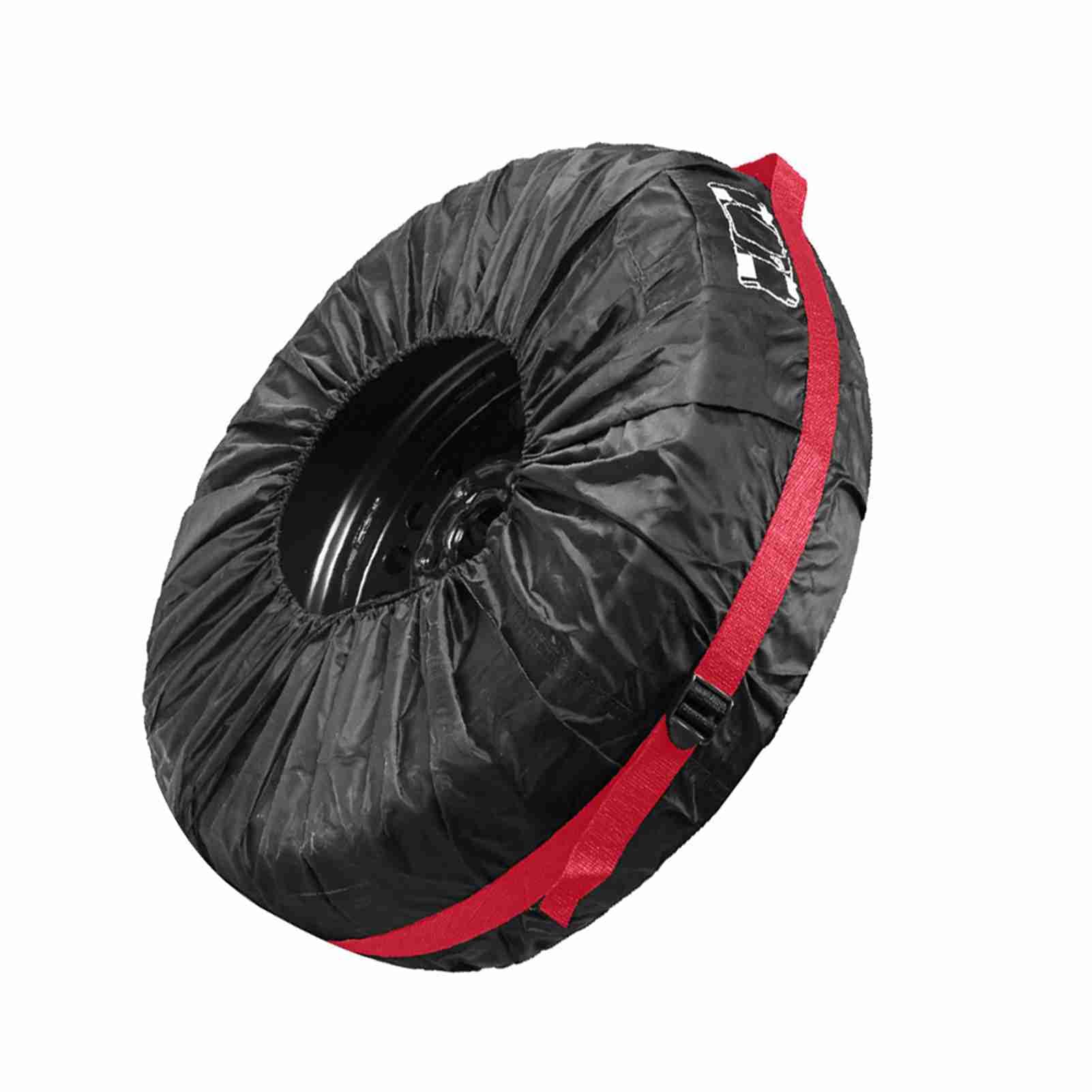 Reifenabdeckung Tough Tire Wheel Protector Car Resonree Tire Cover Tire Storage Bag für SUVs RVS -Anhänger -Lastwagen (1 Stück Größe l) von YDuupxe