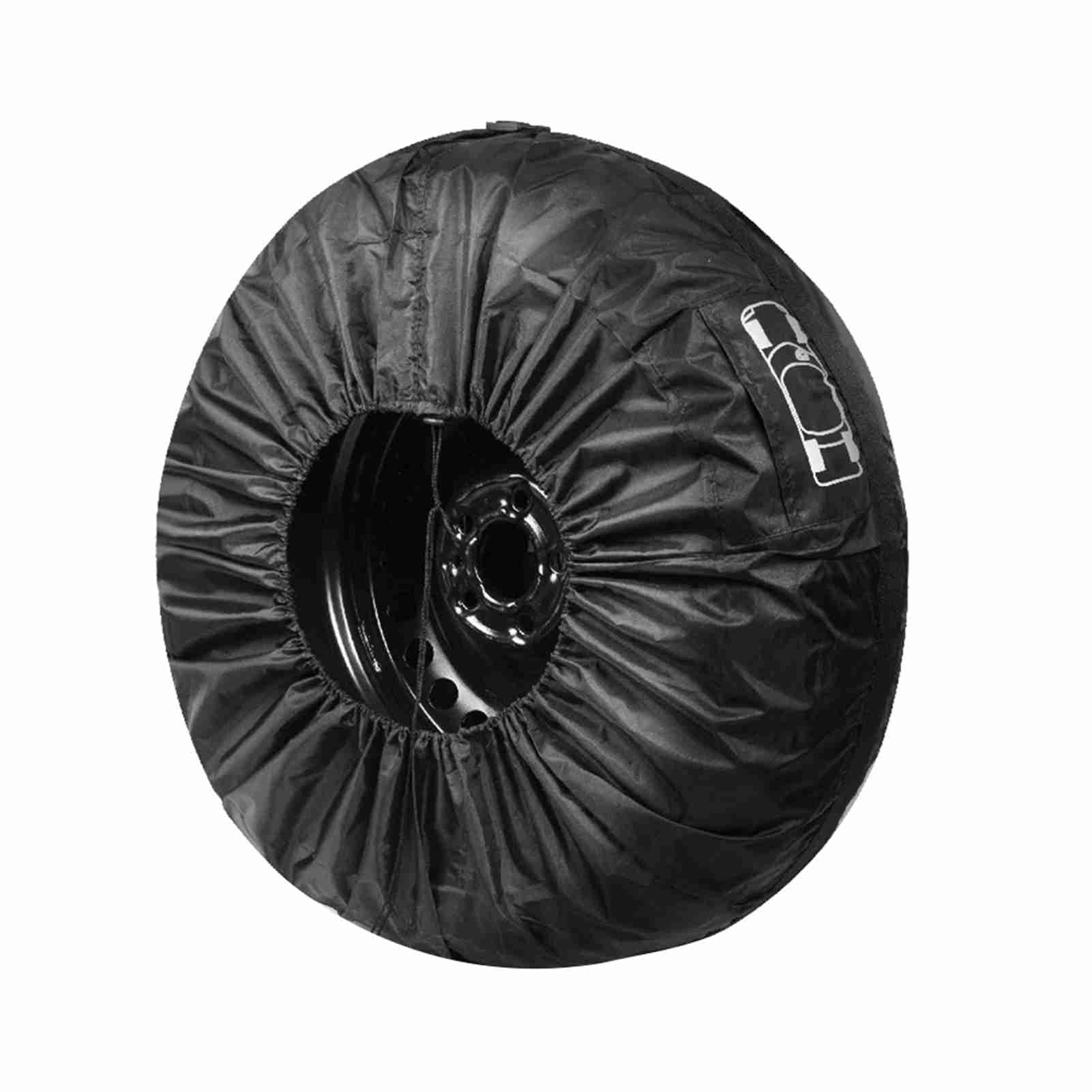 Reifenabdeckung Tough Tire Wheel Protector Car Resonree Tire Cover Tire Storage Bag für SUVs RVS -Anhänger -Lastwagen (1 Stück Größe l) von YDuupxe