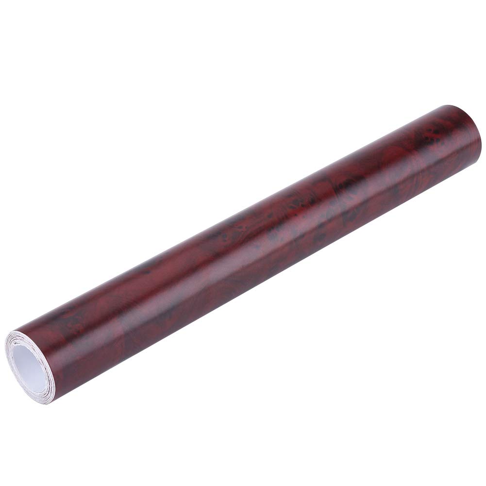 Roll des Autos Innenfilm Universal Wood Grain Innenaufkleber Film wasserdichte PVC Selbstklebender Holzmusteraufkleber für Autoprogramme (W1305 Vogelauge) von YDuupxe