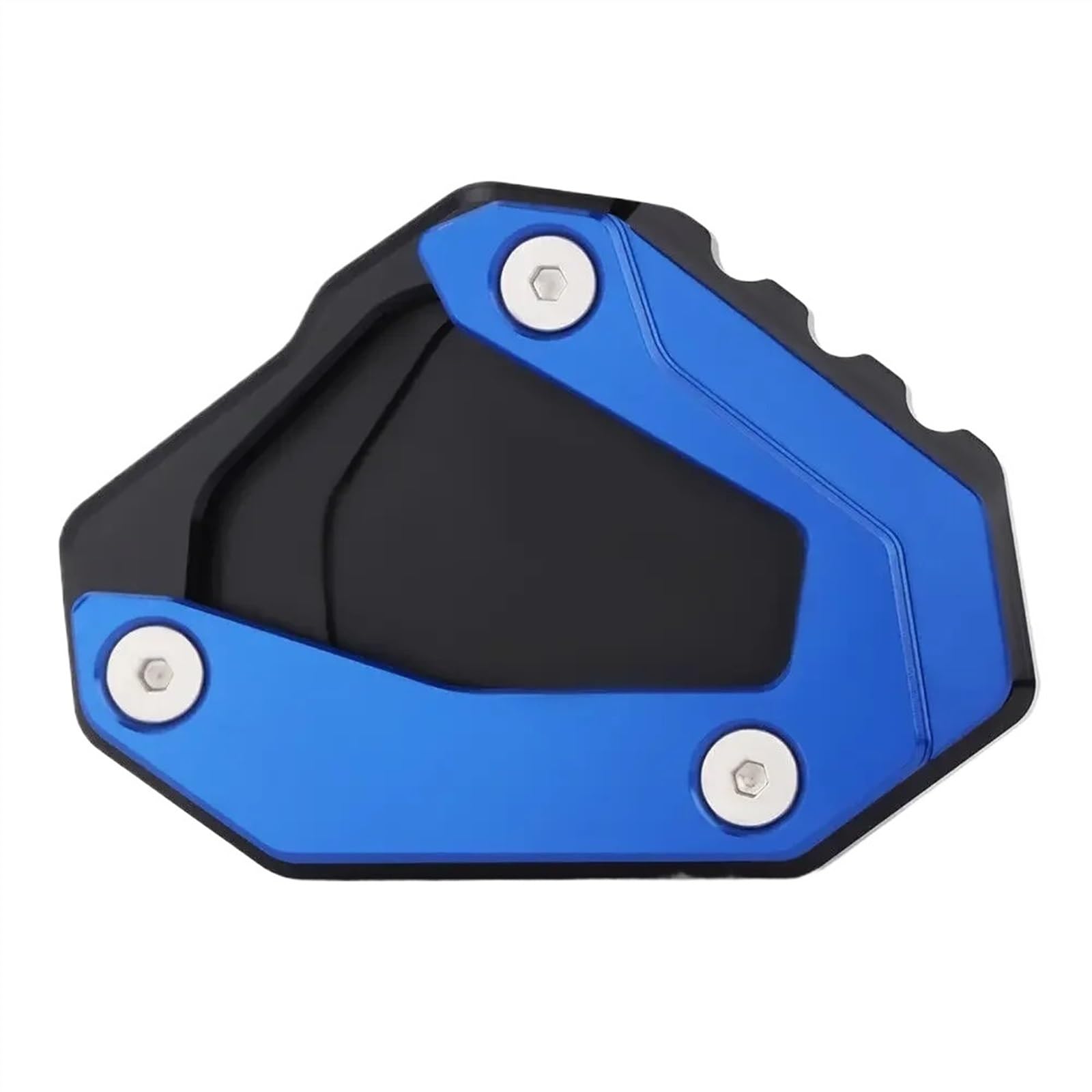 Motorrad Ständer Fuß Motorrad CNC Kickstand Enlarger Pad Seite Fuß Stehen Verlängerung Platte Für YA&MA&HA R1/R1M 2015-2023 2022 2021 2020 Ständerpolster-Verlängerung(10) von YEDWEW