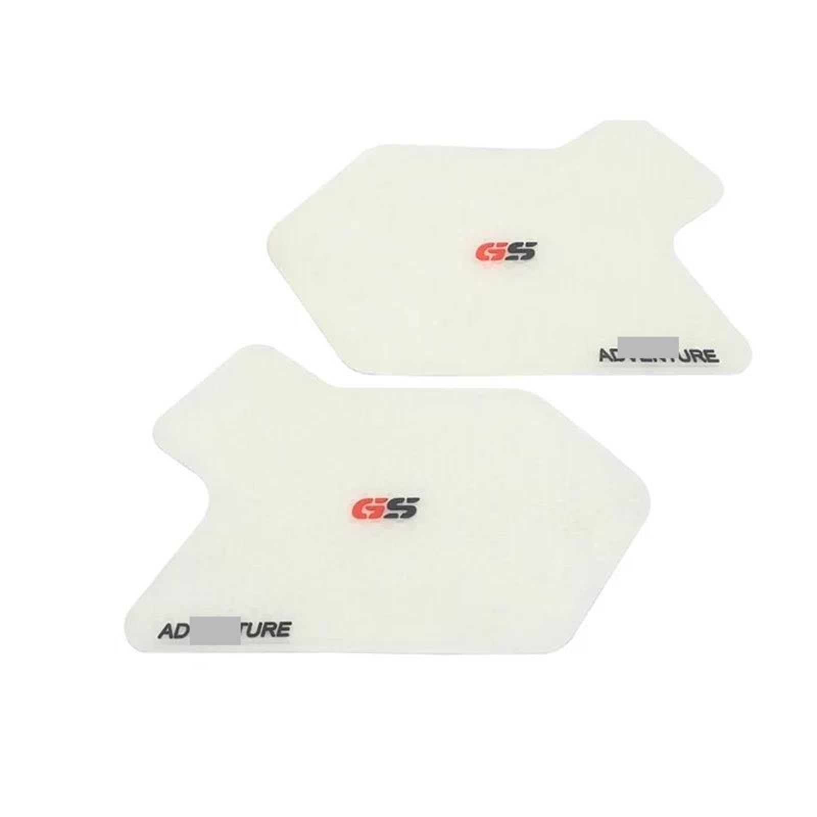 YEDWEW Aufkleber Pad für Motorrad Tank Motorrad Zubehör Aufkleber Tank Pad Aufkleber Anti Slip Seite Knie Schutz Tankpad Für R1200GS R1250GS ADV Tank Traction Pads(2) von YEDWEW