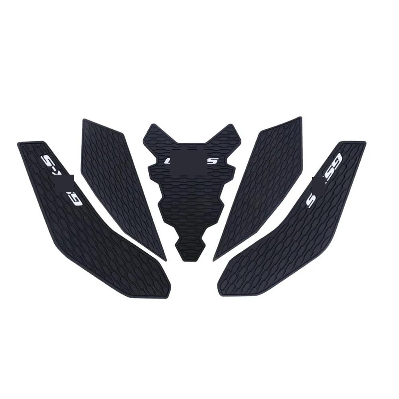 YEDWEW Aufkleber Pad für Motorrad Tank Motorrad Zubehör Seite Kraftstoff Tank Pads Schutz Aufkleber Knie Grip Traktion Pad Für GSX-S750 GSX-S 750Z Tank Traction Pads von YEDWEW