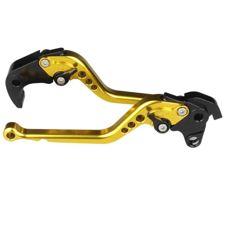 YEDWEW Motorrad Bremsgriff Für Kawasaki Für ZX636R ZX6RR 2005-2006 CNC Kurze Lange Motorrad Einstellbare Bremse Kupplung Hebel Griff Grip Zubehör Kupplungsbremshebel für Motorrad(Long-11) von YEDWEW