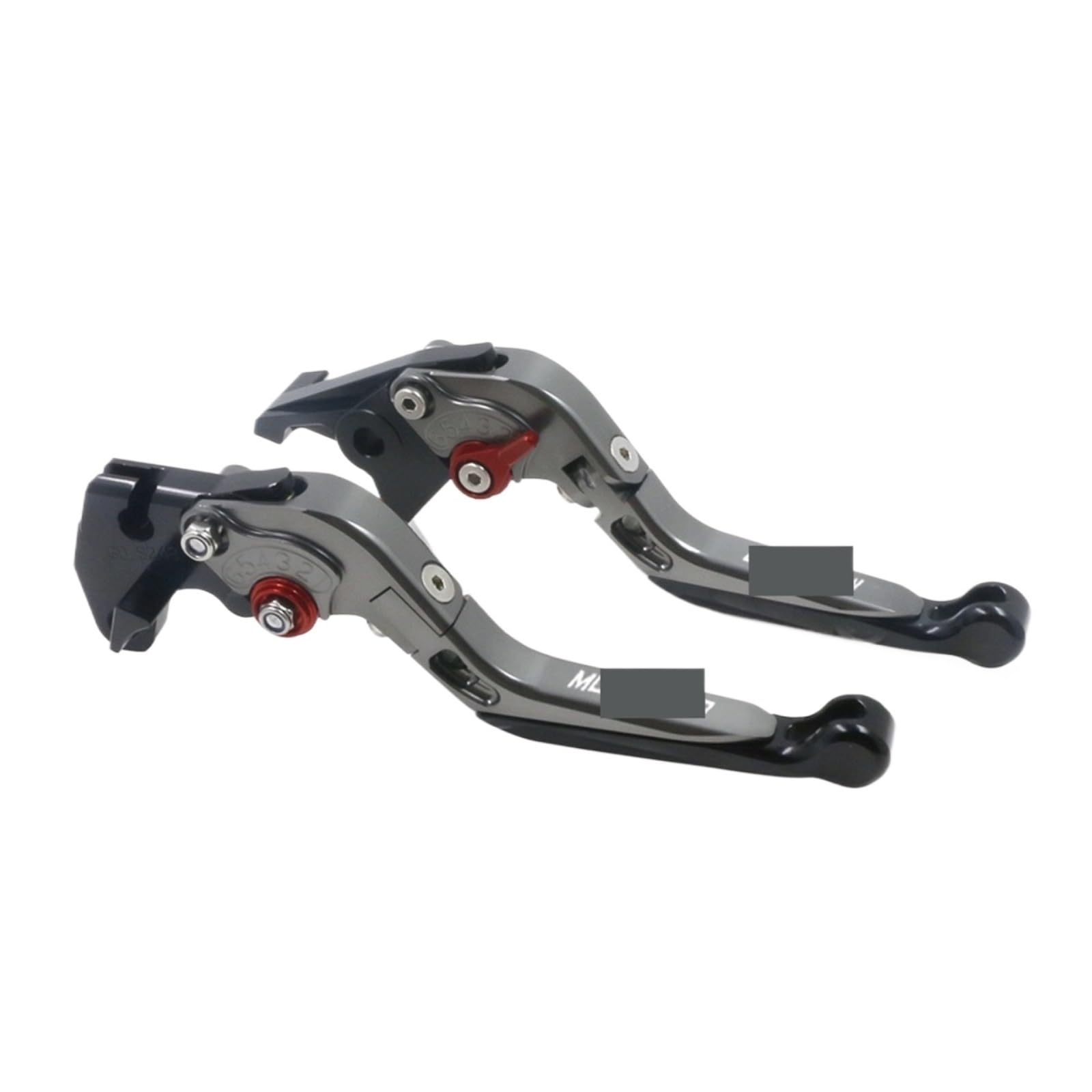 YEDWEW Motorrad Einstellbarer Bremsgriff Für Ducati Für Monster ST2 M 400 600 620 695 750 919 796 696 Motorradzubehör Klappbare Ausziehbare Bremskupplungshebel Bremsgriff(12) von YEDWEW