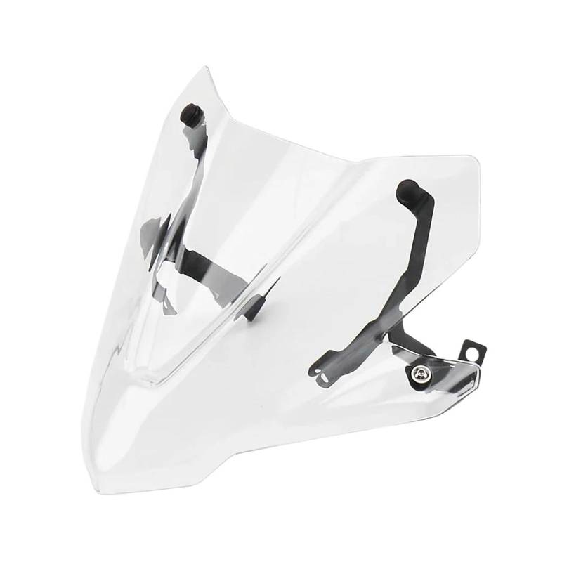 YEDWEW Motorrad Frontscheibe Wind Schild Motorrad Zubehör Sport Windschutzscheibe Acryl Frontscheibe Visier Deflektor Für CB750 Hornet 2023 Motorrad Air Windabweiser(Transparent) von YEDWEW