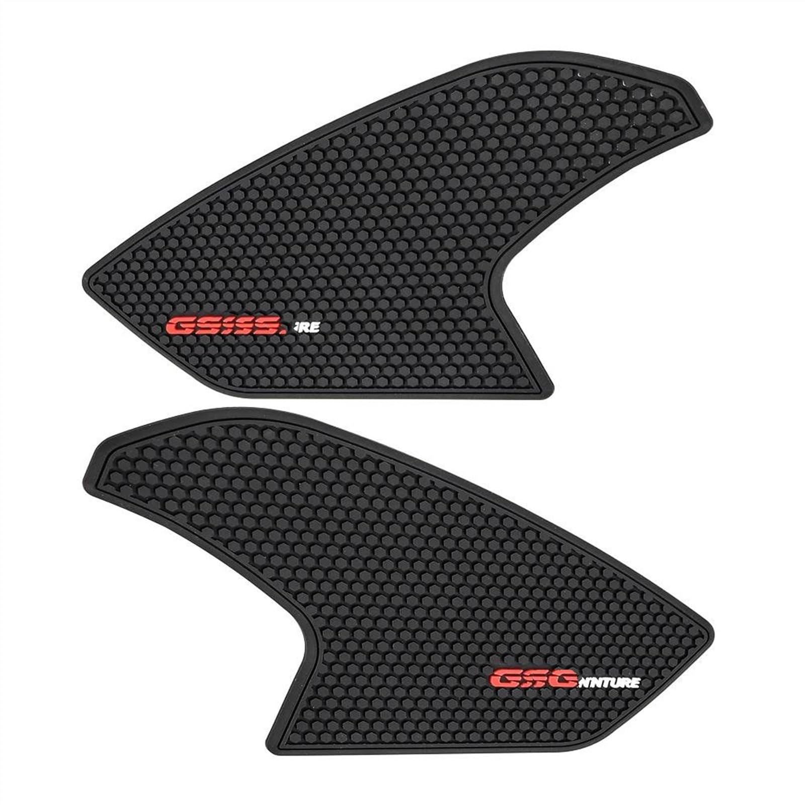 YEDWEW Motorrad Kraftstofftank Traktionspads Motorrad Zubehör rutschfeste Seite Kraftstoff Tank Aufkleber Pad Gummi Aufkleber Für R1200GS R 1200 GS LC 2013-2018 Tank Traction Pads(1) von YEDWEW