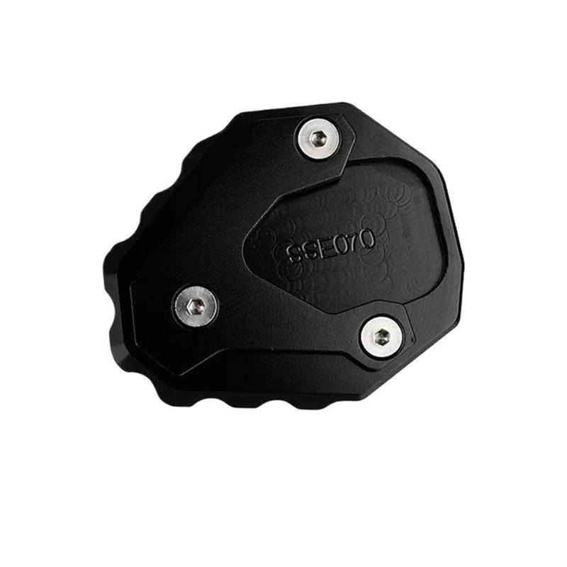 YEDWEW Motorrad-Ständerplatte FÜR CB500X 2017-2022 FÜR CB650R 2019-2020-2021-2022-2023 Motorrad Fuß Enlarger Platte Pad Ständer Unterstützung Pad Shell Cover Verlängerungsplatte(1) von YEDWEW