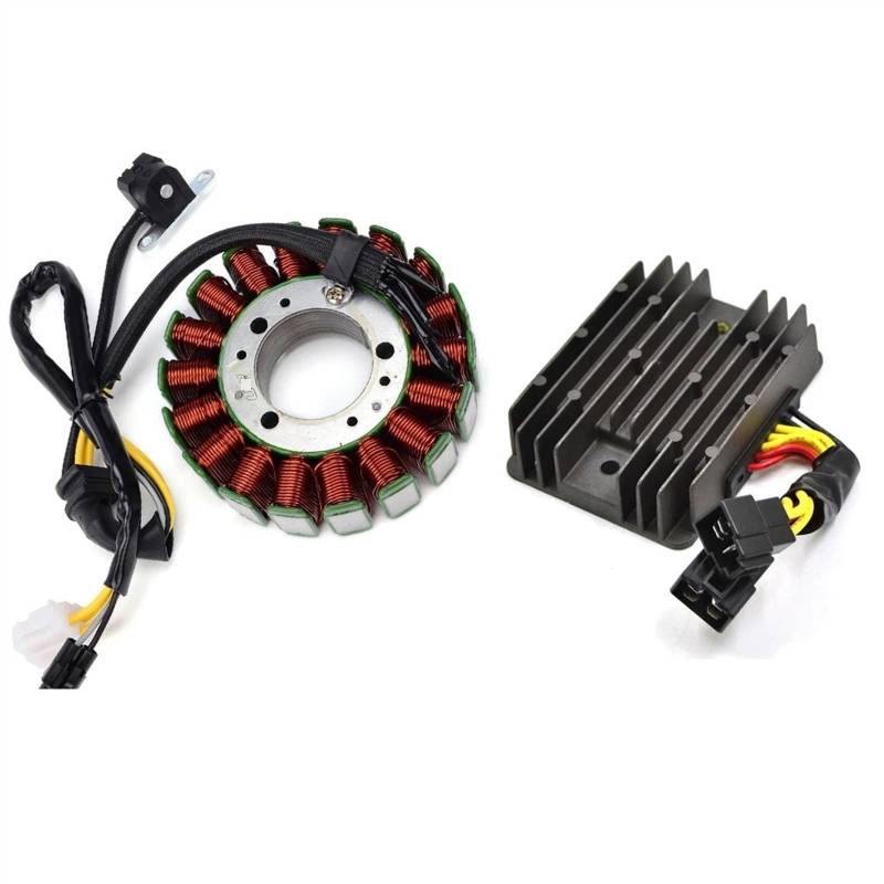 YEDWEW Motorrad Stromversorgung Regler Für Tr&iumph Für Daytona 675 2006-2007 Generator-Statorspule Und Spannungsreglergleichrichter Motor Spannungsregler Gleichrichter von YEDWEW