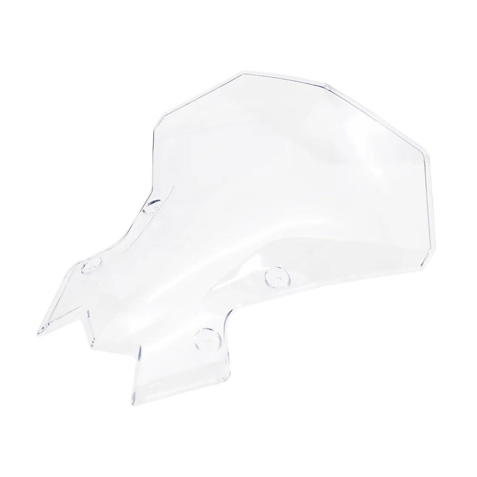 YEDWEW Motorrad Wind Deflector Motorrad Sport Touring Windschutzscheibe Windschutz Viser Visier Deflektor Für Kawasaki Für Z900 Z650 2020 2021 2022 Motorrad Windschutz(Transparent) von YEDWEW