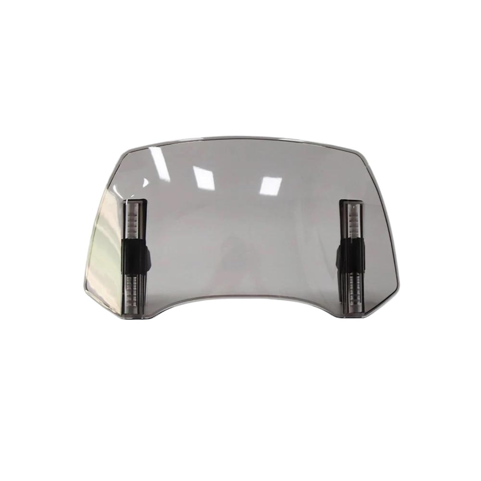 YEDWEW Motorrad Wind Deflector Motorrad-Windschutzscheibenverlängerung, Verstellbarer Spoiler-Deflektor Für Forza 125 300 350 750 NSS 350 Motorrad Windschutz(Light Smoke) von YEDWEW