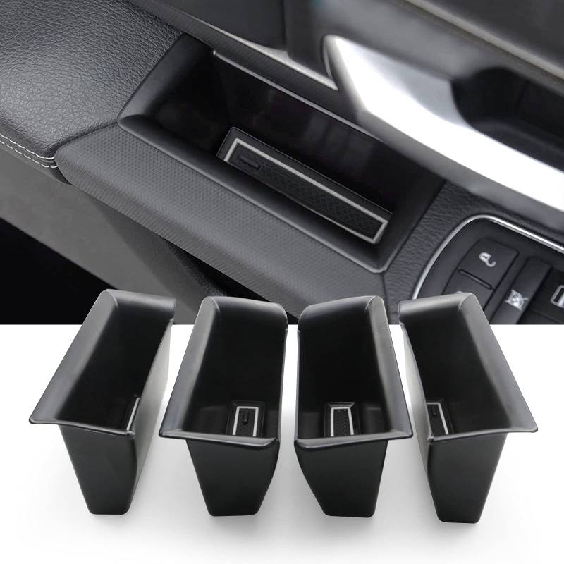 YEE PIN Für Dodge RAM 1500 mk5 2019 2020 2021 2022 Autotür Zubehör Aufbewahrungsbox Organizer Konsole Seitentasche Speichern Kleine Veränderung (Weiß) von YEE PIN