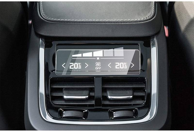 YEE PIN Klimaanlage Displayschutzfolie Autoteile Kompatibel mit Volvo V90 XC90 S90 v90 II 2016-2022, Kratzfeste HD Gehärtetes Glas Displayschutz Bildschirmschutz Auto Zubehör von YEE PIN