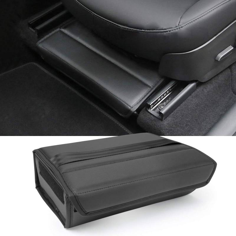 YEE PIN Kompatibel mit Tesla Model Y 2022+ Aufbewahrungsbox unter dem Sitz Mittelkonsole Organizer Tray für Model Y Zubehör Interieur von YEE PIN