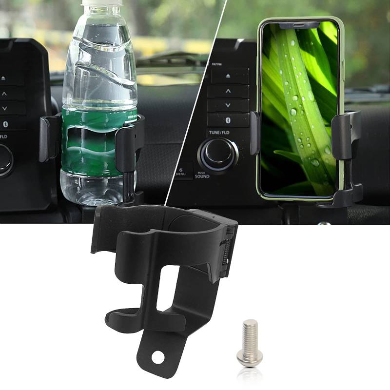 YEEPIN Kompatibel mit jimny jb74 jb64 2023-2020 2019 Autotelefonhalter/Getränkehalter für Kaffeebecher und Getränkedose Handyhalterung Autotelefonhalterung LüftungShalterung zubehör von YEE PIN