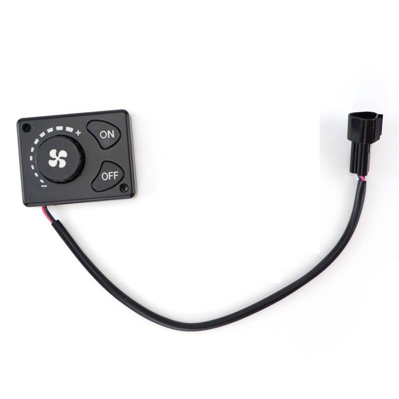 YELEMEABHB 3 Pins 12V / 24V Air Diesel Standheizung Controller Schaltknauf Timing Schwarz for Auto LKW VAN Heizungsteile und Zubehör von YELEMEABHB