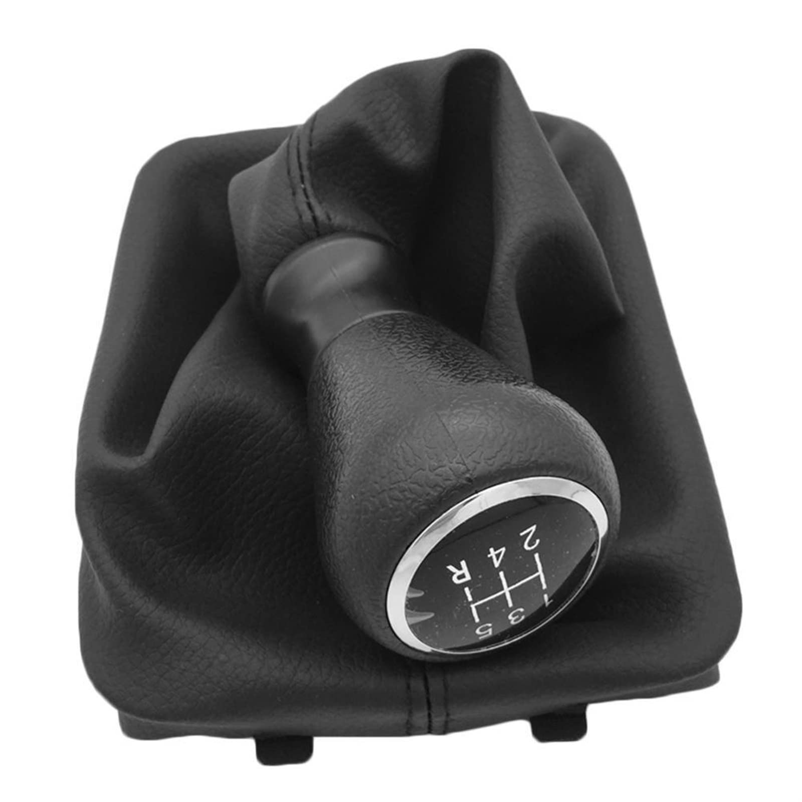 YELEMEABHB 5-Gang-Schaltknauf, Schalthebel, Kofferraumabdeckung, passend for Peugeot 206 Shift knob von YELEMEABHB