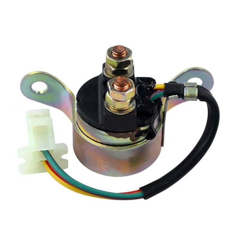 Anlasserrelais Magnetrelais Motorrad Starter Relais Für Su&zuki VS800GLV DR125 ET SE DR 125 200 SE GR650 GS 700 750 VS750 GS1100 Motorrad Starten Relais von YENBGS