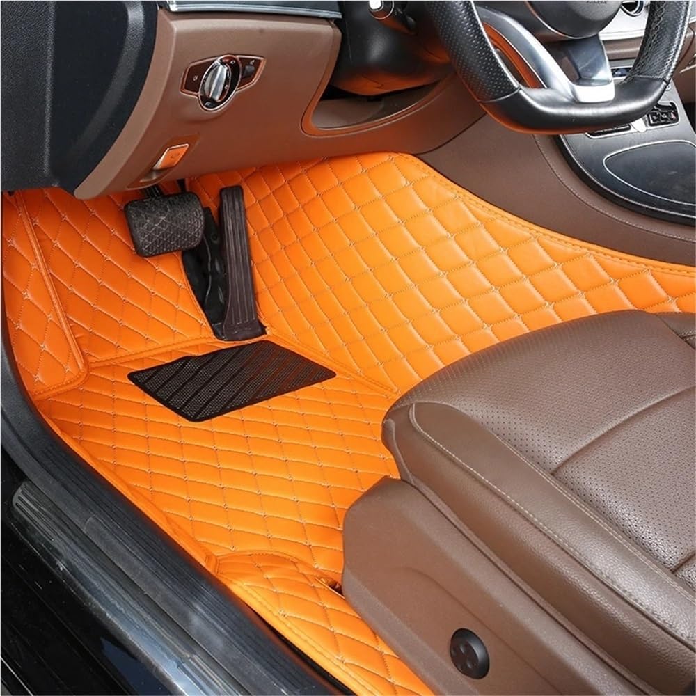 Auto matten Set 1 PCS Custom Leder Auto Fußmatten Für Carens Für Rond RP 2014 2015 2016 2017 Auto Innen Zubehör Teppiche Teppiche Fuß Pads Fußmatten Autoteppich von YENBGS