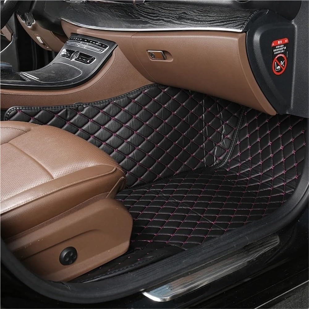 Auto matten Set 1 PCS Custom Leder Auto Fußmatten Für Carens Für Rond RP 2014 2015 2016 2017 Auto Innen Zubehör Teppiche Teppiche Fuß Pads Fußmatten Autoteppich von YENBGS