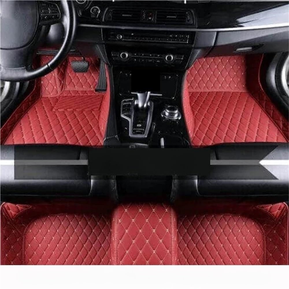 Auto matten Set Auto Boden Matte Für Golf G3 2000-2004 4 Türen Diamant Leder Luxus Frau Fuß Pad Auto Teppich Zubehör Fußmatten Autoteppich von YENBGS