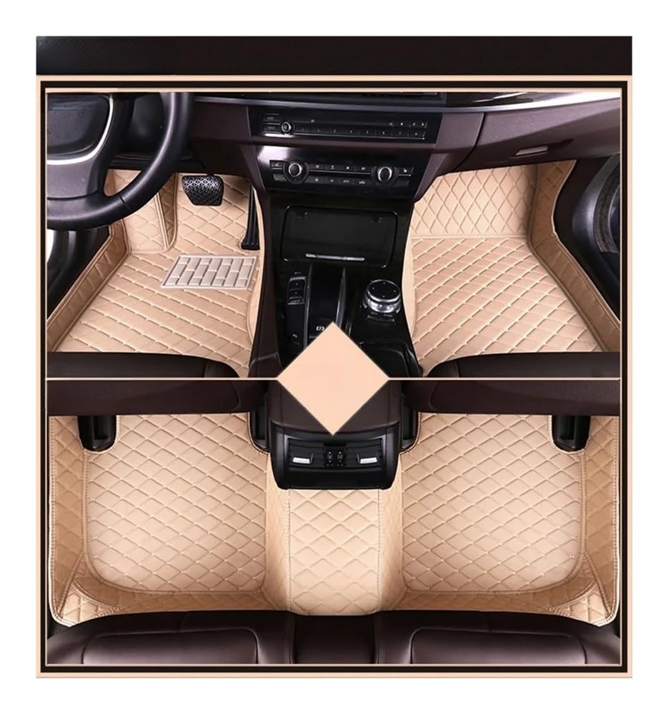 Auto matten Set Auto-Bodenmatte Für Everest U704 MK3 2023 2024, Panel-Fußteile, TPE-Liner, Teppich-Pad, Individuelle Abdeckung, Teppich-Zubehör Fußmatten Autoteppich von YENBGS