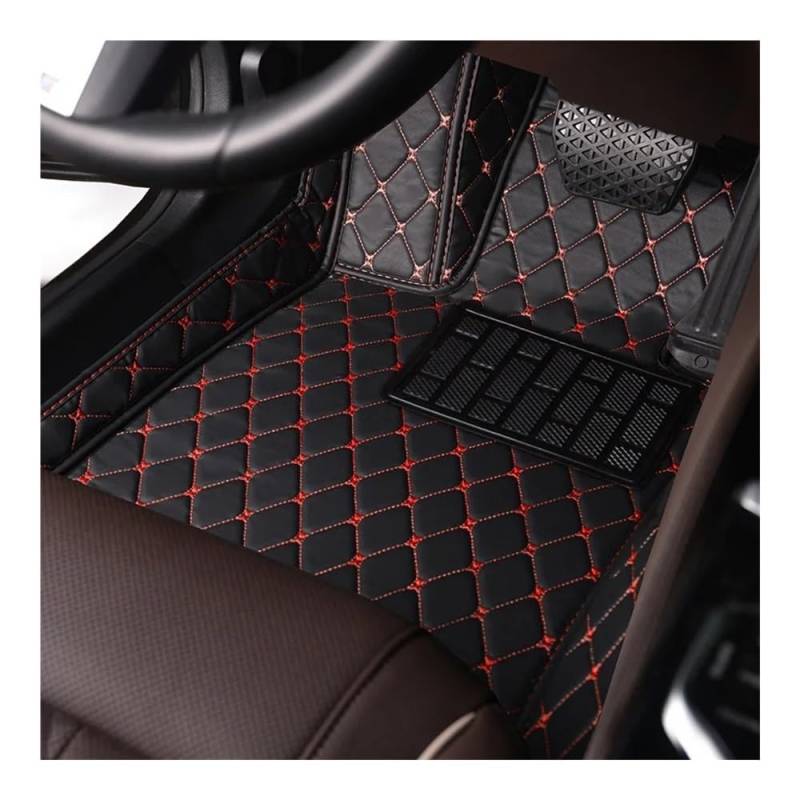 Auto matten Set Auto-Bodenmatte Für Everest U704 MK3 2023 2024, Panel-Fußteile, TPE-Liner, Teppich-Pad, Individuelle Abdeckung, Teppich-Zubehör Fußmatten Autoteppich von YENBGS