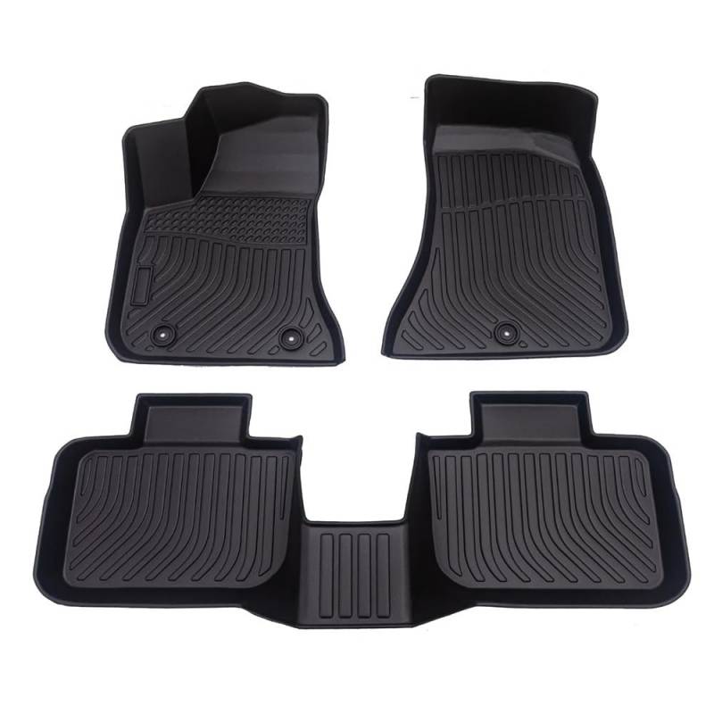 Auto matten Set Auto-Fußmatten 11-23 Für Chrysler 300-RWD & 11-22 Für Dodge Für Charger TPE-Gummi Alfombra Auto Fußmatten Autoteppich von YENBGS