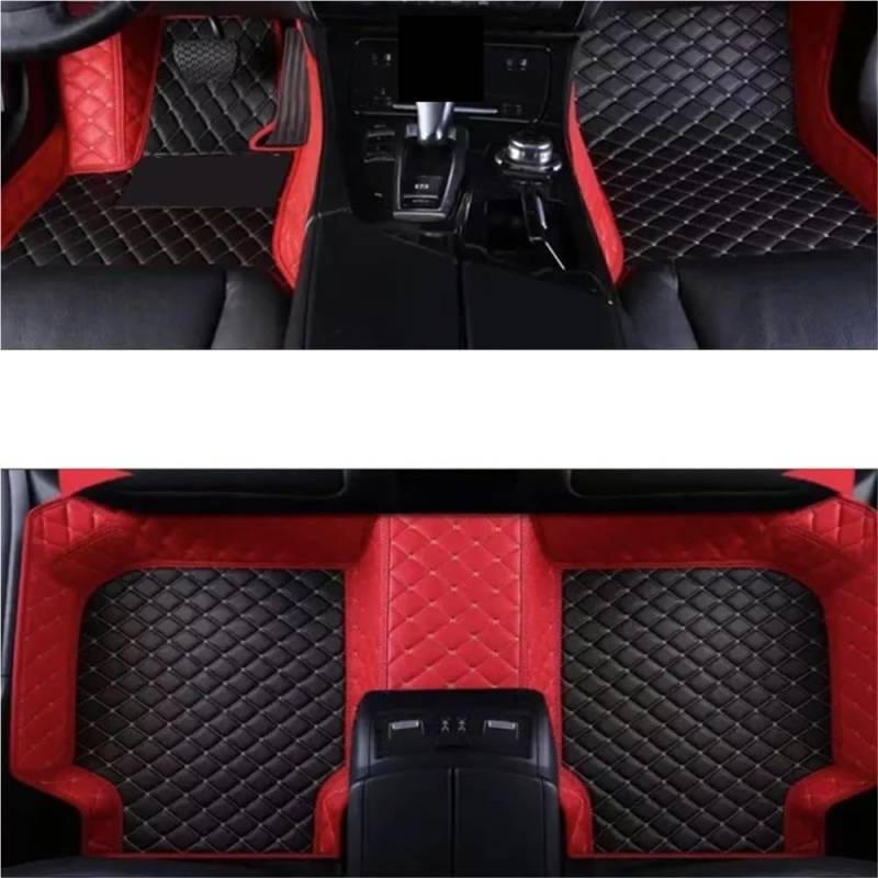 Auto matten Set Auto Fußmatten Für A3 8V Für Sportback 2013~2019 Teppich Anti Schmutz Pad Luxus Leder Matte Auto Zubehör 2014 Fußmatten Autoteppich von YENBGS