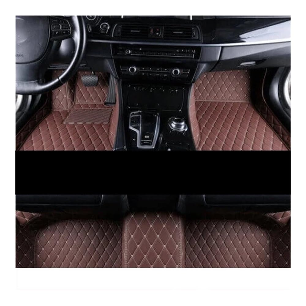 Auto matten Set Auto Fußmatten Für Grand Für Cherokee 1999 2000 2001 2002 2003 2004 Matte Deckt Böden Auto Zubehör Tapis Voiture Fußmatten Autoteppich von YENBGS