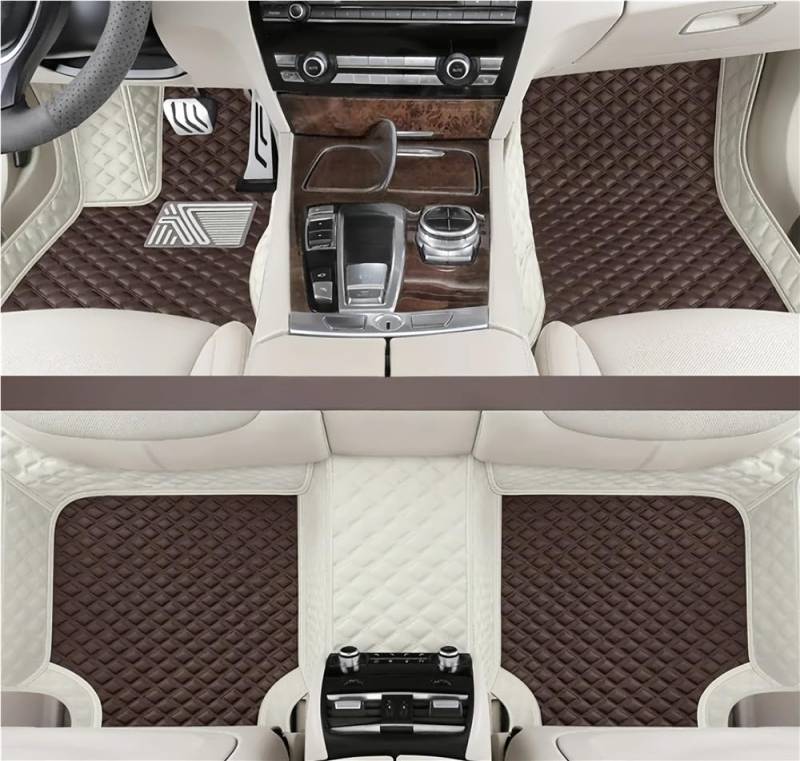 Auto matten Set Auto Fußmatten Für Versa Für Note 2014~2024 E12 Anti-schmutz Pads Auto Matten Vollen Satz Schmutz-beständig Pad Auto Zubehör Innen Fußmatten Autoteppich von YENBGS