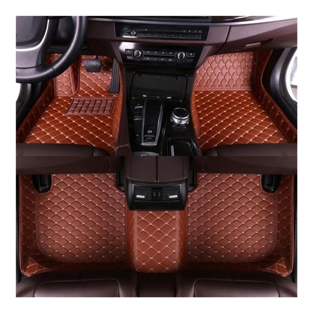 Auto matten Set Auto Fußmatten Für Yaris XP130 NCP131 Für Vitz 2012 2013 2014~2019 Leder Pads LHD Fuß Teppiche Auto Zubehör Fußmatten Autoteppich von YENBGS