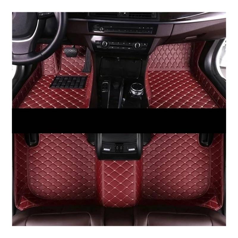 Auto matten Set Auto-Fußmatten für Civic 8. Generation FA FD 2006–2011 2007 2008 2009 Teppiche Panel Fußpolster Teppichabdeckung Pad Fußpolster Zubehör Fußmatten Autoteppich von YENBGS