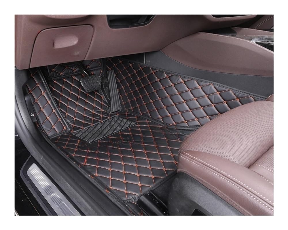 Auto matten Set Benutzerdefinierte Auto-Fußmatte Für Grand Für Starex Alle Modellauto-Teppich-Teppich-Fußgängerbrückenzubehör-Styling-Innenraumteile Fußmatten Autoteppich von YENBGS