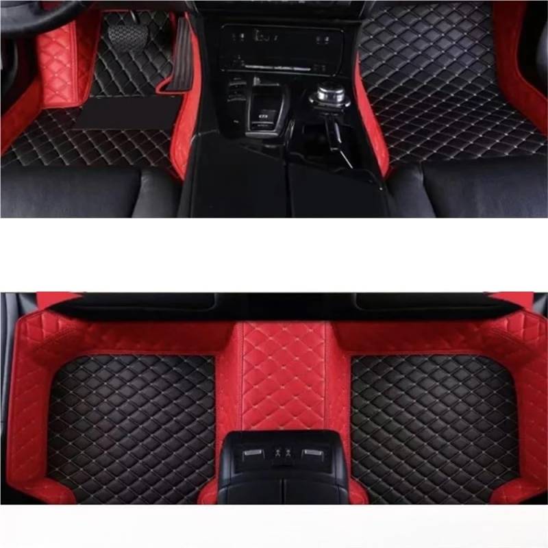 Auto matten Set Benutzerdefinierte Auto Luxus Leder Auto Boden Matte Für Aygo 2014 2015 2016 2017 2018 Auto Matte Vollen Satz Zubehör Fußmatten Autoteppich von YENBGS