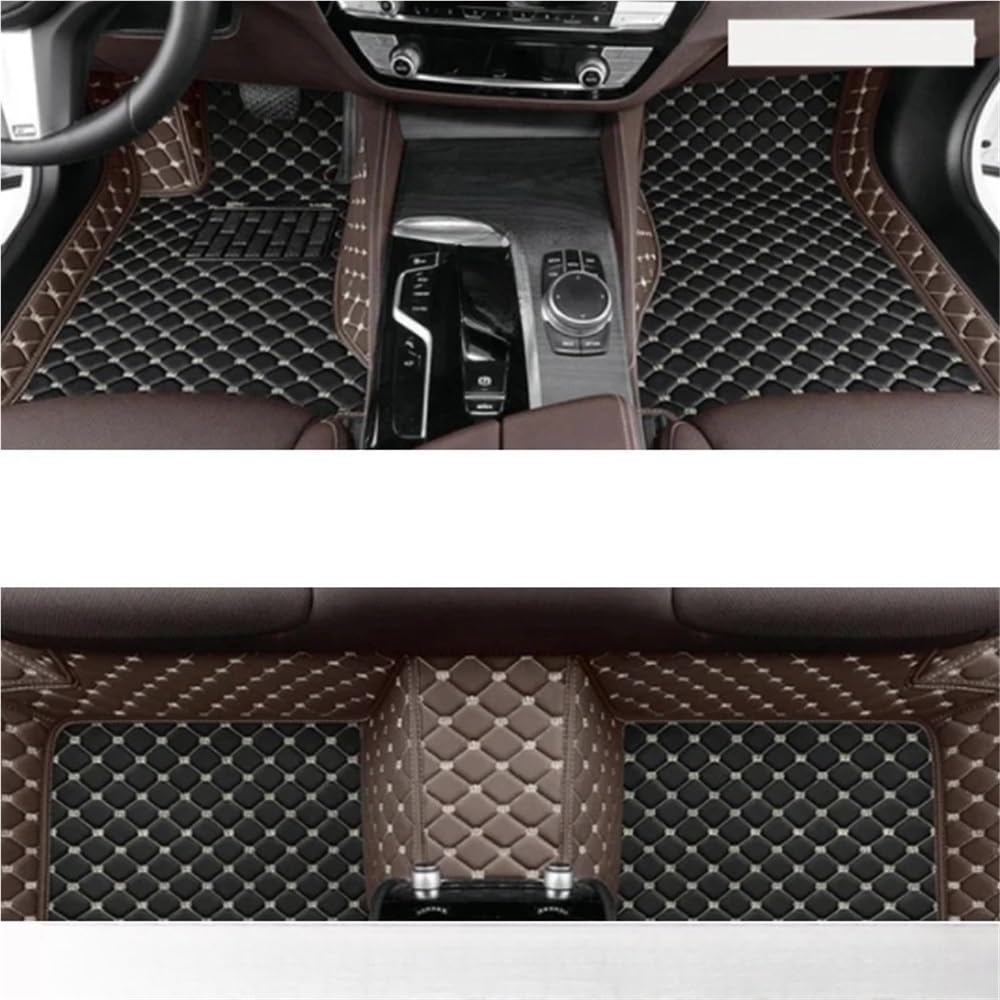 Auto matten Set Benutzerdefinierte Auto Luxus Leder Auto Boden Matte Für Aygo 2014 2015 2016 2017 2018 Auto Matte Vollen Satz Zubehör Fußmatten Autoteppich von YENBGS