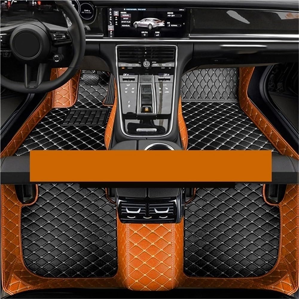 Auto matten Set Car Floor Mats for Corolla Touring Sports Suzuki Swace E210 2019~2023 Estate Leather Floor Carpets Matts Car Accessories Fußmatten Autoteppich von YENBGS