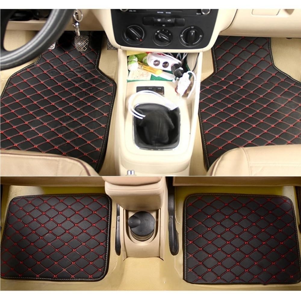 Auto matten Set Für A4L A6L A5 A3 A2 A1 A7 A8 Q2 Q3 Q5 Q7 R8 Auto Fuß Pads PU Leder Auto Fußmatten Auto Innen Teile Teppiche Auto Teppiche Fußmatten Autoteppich von YENBGS