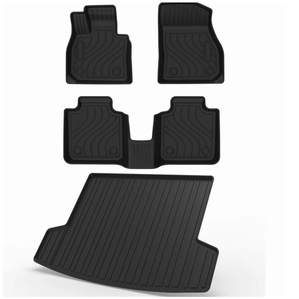 Auto matten Set Für U11 X1 2023 Auto Teppich Auto Boden Matte Kofferraum Matte Vollen Satz Trim zu wasserdichte fußmatten Auto Innen Teile Fußmatten Autoteppich von YENBGS