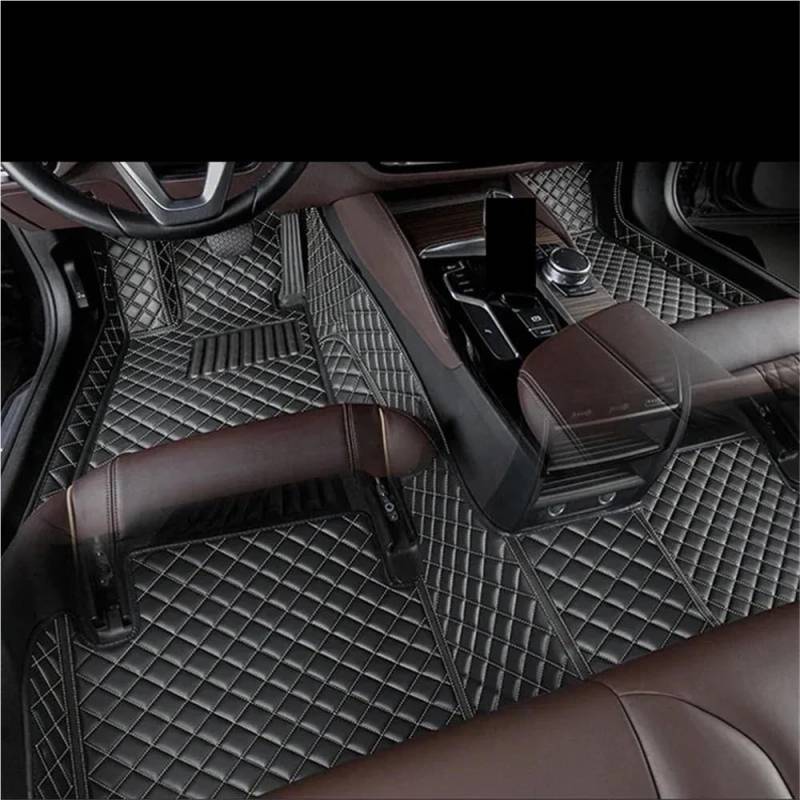 Auto matten Set Leder Auto Fußmatten Für MG MG3 2010-2018 Auto Zubehör Alfombrillas Coche Accesorios Vehiculos Fußmatten Autoteppich von YENBGS