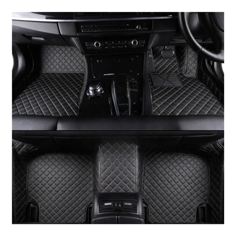 Auto matten Set RHD Auto-Fußmatten Für Benz M-Klasse 2016 2015 2014 2013 2012, Auto-Styling, Individuelle Fußpolster Aus Leder Vorne Und Hinten Fußmatten Autoteppich von YENBGS